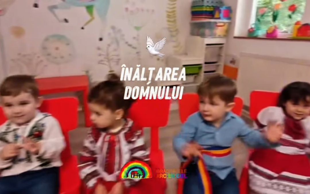 De Înălțarea Domnului, le vorbim celor mici despre bunătate, recunoștință și lumina din suflet.