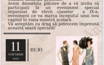 Balul Bobocilor – Dress code: anii ’20-’30