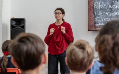 Fosta noastra elevă, Sofia Jianu, actualmente studentă în ultimul an la secția Limbi și Literaturi Clasice în cadrul Universității București