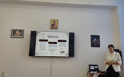 Colega noastră, Simona Victoria Caucă, a înfruntat astăzi atât inspecția la clase, cât și susținerea lucrării pentru obținerea Gradului Didactic I, fiind felicitată de o comisie cum rar întâlnim ca ținută academică și exigență.