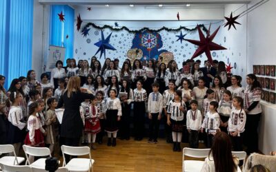 Astăzi am avut bucuria unui colind extins, de la București la Slobozia, și-napoi!