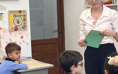 Predare de ștafetă! Andrada Elena Anastasiu a susținut cu succes lecții la clasele primare!