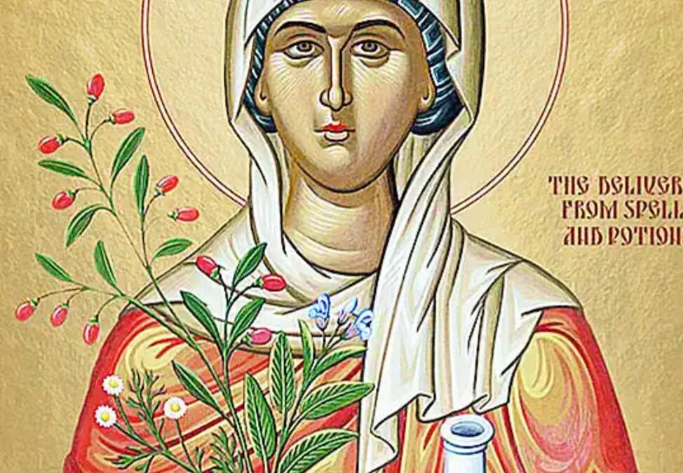 Astăzi este ziua patroanei spirituale a patroanei spirituale a Liceului nostru.