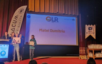Locul 2 la Olimpiada de Lingvistică, etapa națională, același Matei! Felicitări!
