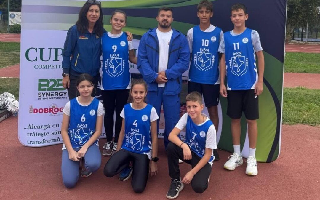 Elevii noștri fug bine, au rezistență, fug repede și sar cu bătaie lungă, când e vorba de competiții! Le mulțumim profesorilor antrenori, Camelia Bobe și Andrei Oprea, care i-au susținut pe atleții noștri: Ecaterina Dumitru, Ecaterina Cârciumaru, Pavel Martinescu, Alexandru Cruicu și Lucian Postolache.