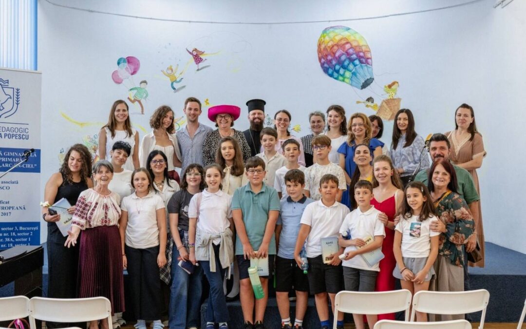 Dialog poetic la Liceul „Anastasia Popescu”