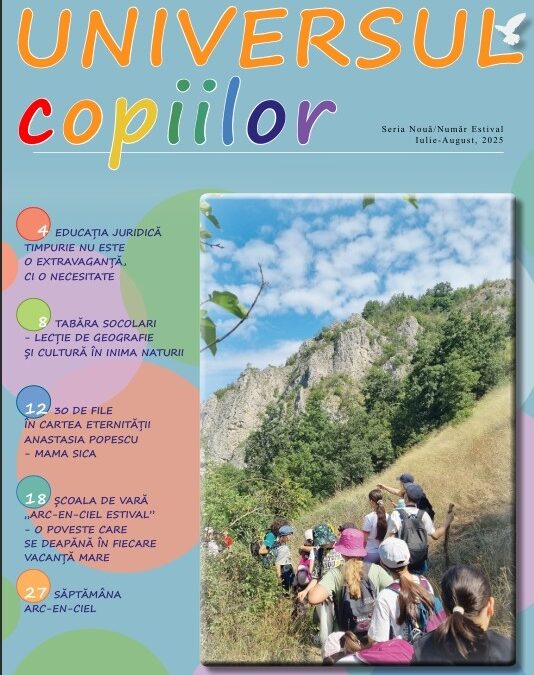 Iată și un cadou punctual pentru limba noastră, numărul estival (dublu) al Revistei.