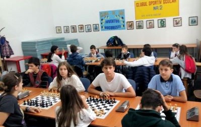 Participare la concursul de șah